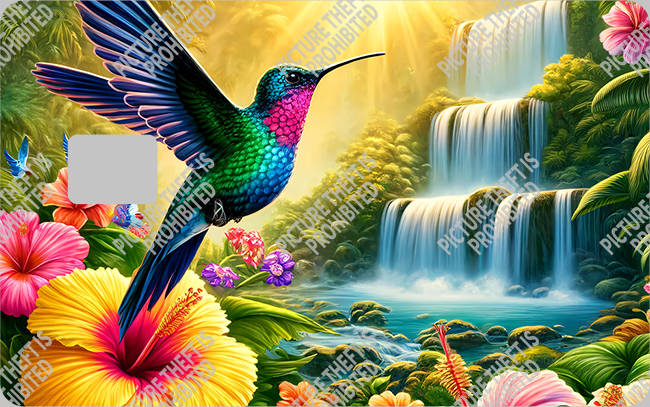 Bank  Card Sticker-BC-1831